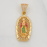 Dije Virgen de Guadalupe 3.05g / 1 1/4 in Oro Amarillo 18K