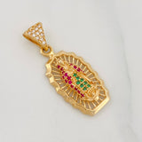 Dije Virgen de Guadalupe 3.05g / 1 1/4 in Oro Amarillo 18K