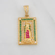 Pendant Virgin of Guadalupe 4.3g / 1 1/4 in Yellow Gold 18K