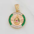 Dije Virgen de Guadalupe 6.75g / 1 1/2 in Tres Oros 18K