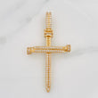 Dije Cruz Clavo 4.15g / 1 3/4 in Oro Amarillo 18K