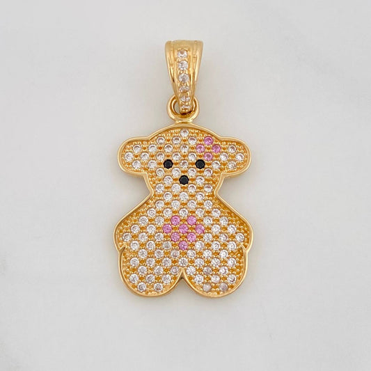 Dije Oso 2.5g / 1 in Oro Amarillo 18K