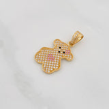 Dije Oso 2.5g / 1 in Oro Amarillo 18K
