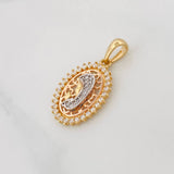 Dije Virgen Maria 2.4g / 1 in Tres Oros 18K