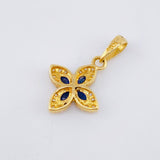 Dije Flor 1.7gr / 3/4 in / Oro Amarillo 18K ©