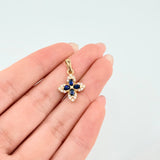 Dije Flor 1.7gr / 3/4 in / Oro Amarillo 18K ©