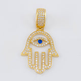 Dije Mano Hamsa 5.15gr / 1 1/2 in / Oro Amarillo 18K ©