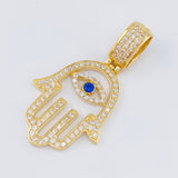 Dije Mano Hamsa 5.15gr / 1 1/2 in / Oro Amarillo 18K ©