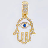 Dije Mano Hamsa 5.15gr / 1 1/2 in / Oro Amarillo 18K ©