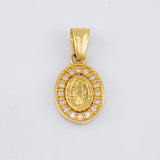 Pendant Miraculous Virgin 0.75gr / 1/2 in / Yellow Gold 18K ©