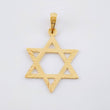 Dije Estrella De David 1.85gr / 1 1/4 in / Oro Amarillo 18K ©