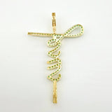 Dije Jesus 4.3gr / 2 in / Oro Amarillo 18K *