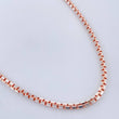 Cadena Veneciana 31.95gr / 27 1/2 in / Dos Oros Blanco Rosa +3 18K &