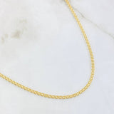Cadena China 7.65gr / 23 1/2 in / Oro Amarillo +1 18K