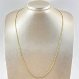 Cadena China 7.2gr / 23 1/2 in / Oro Amarillo +1 18K *
