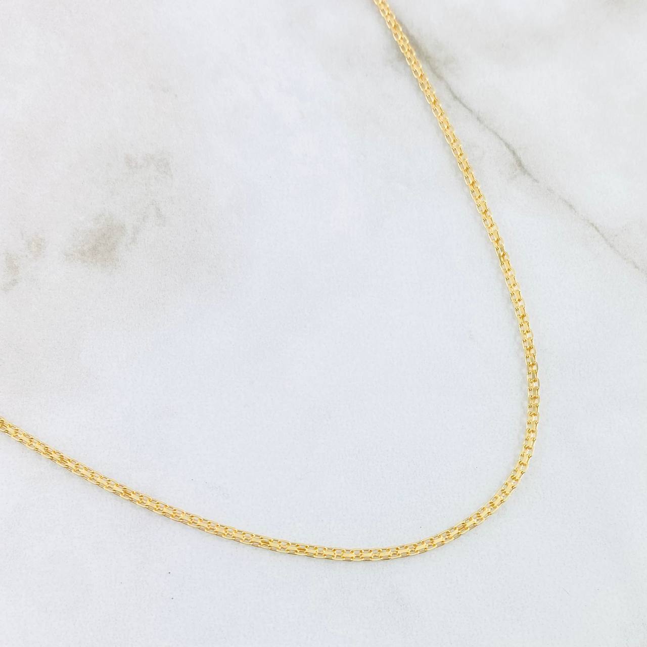 Cadena China 3.3gr / 19 3/4 in / Oro Amarillo +1 18K *