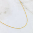 Cadena China 3.3gr / 19 3/4 in / Oro Amarillo +1 18K *