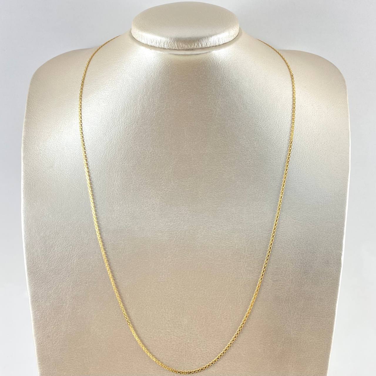 Cadena China 3.8gr / 23 1/2 in / Oro Amarillo +1 18K