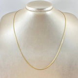 Cadena China 3.3gr / 19 3/4 in / Oro Amarillo +1 18K *