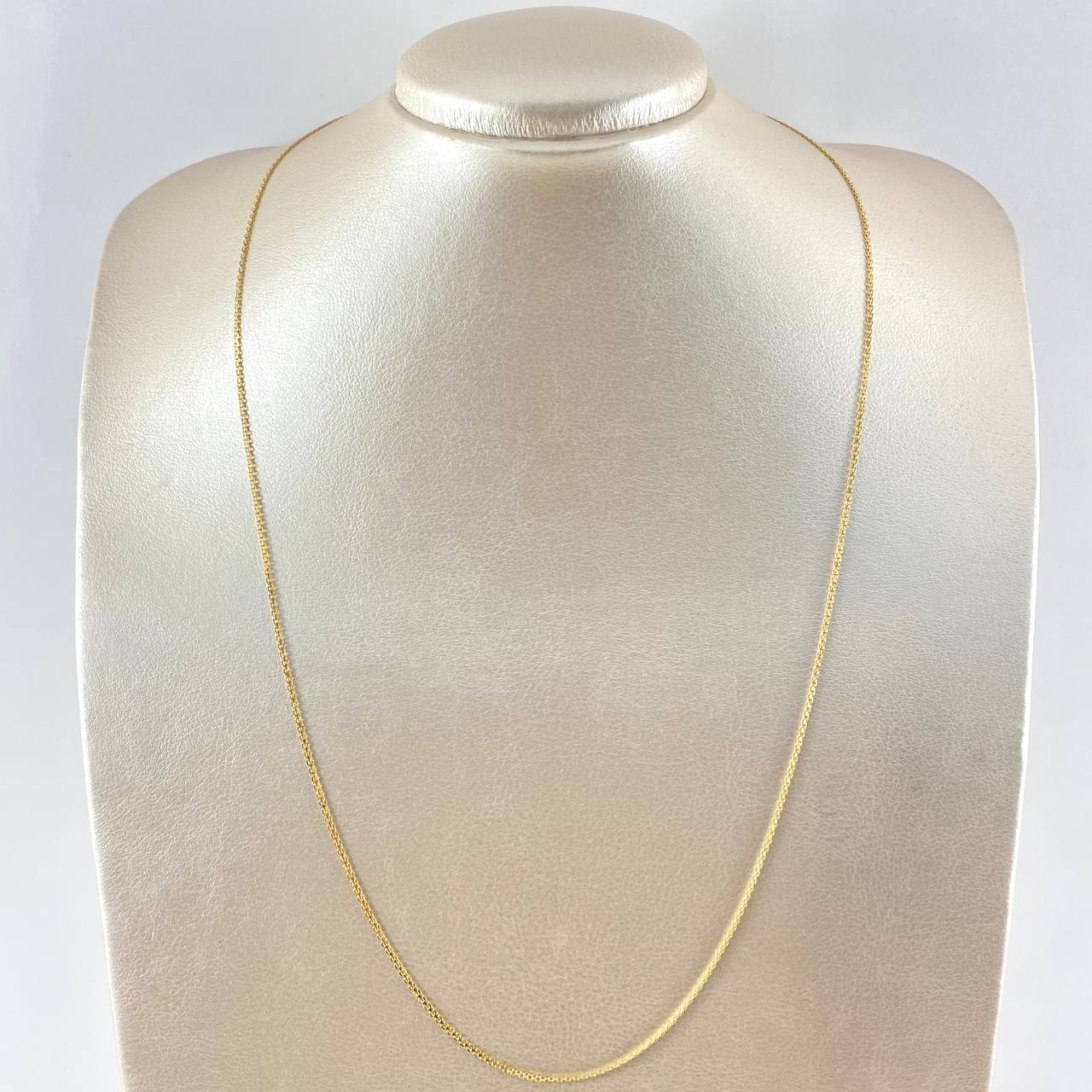 Cadena Veneciana 1.7gr / 17 3/4 in / Oro Amarillo +3 18K ©