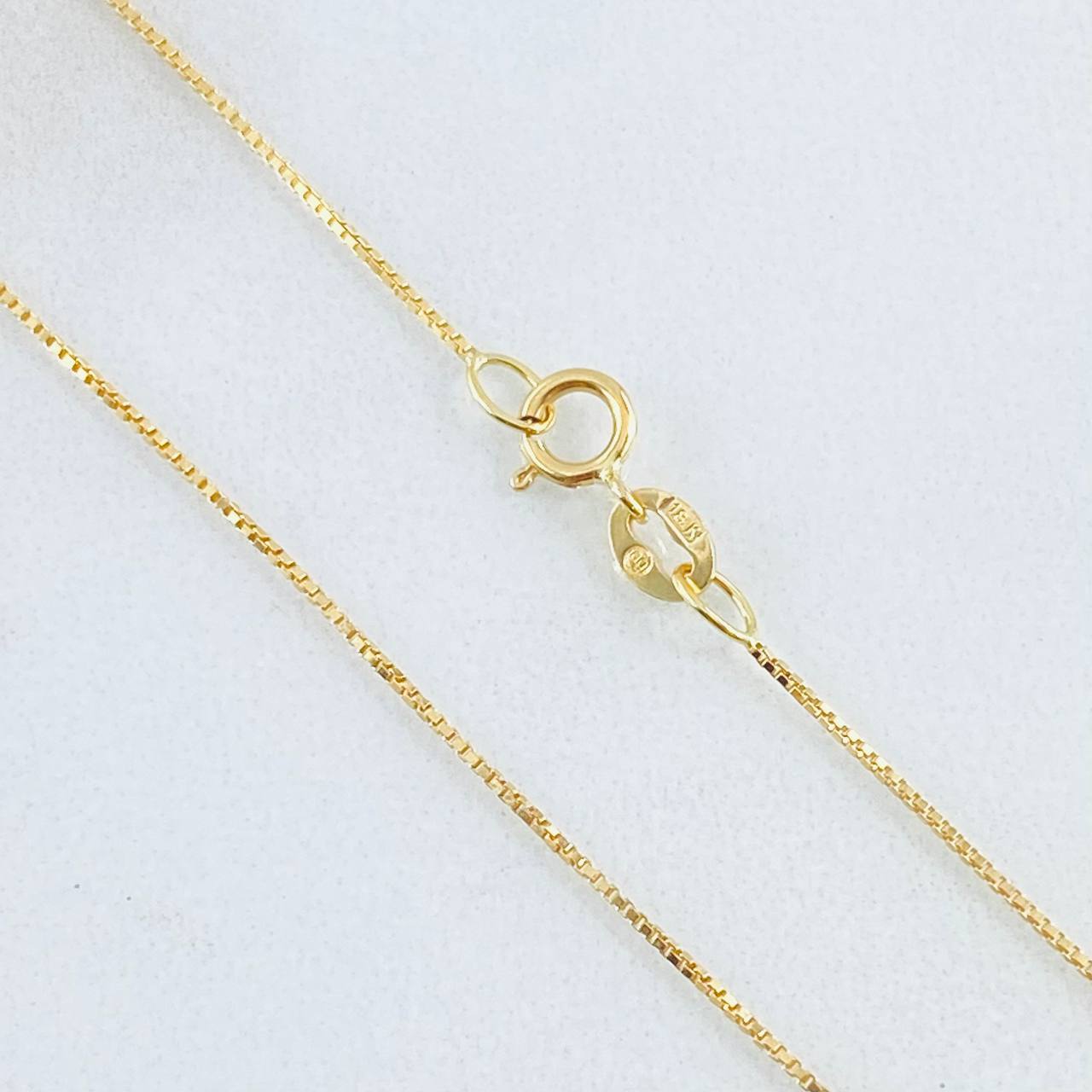 Cadena Veneciana 1.25gr / 15 3/4 in / Oro Amarillo +3 18K *