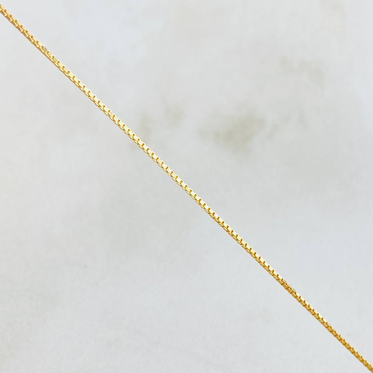 Cadena Veneciana 1.25gr / 15 3/4 in / Oro Amarillo +3 18K *