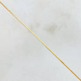 Cadena Veneciana 0.95gr / 17 3/4 in / Oro Amarillo +3 18K *