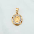 Pendant Virgin of Guadalupe 2.9 g / 1 in Two-Tone Yellow White Gold 18K
