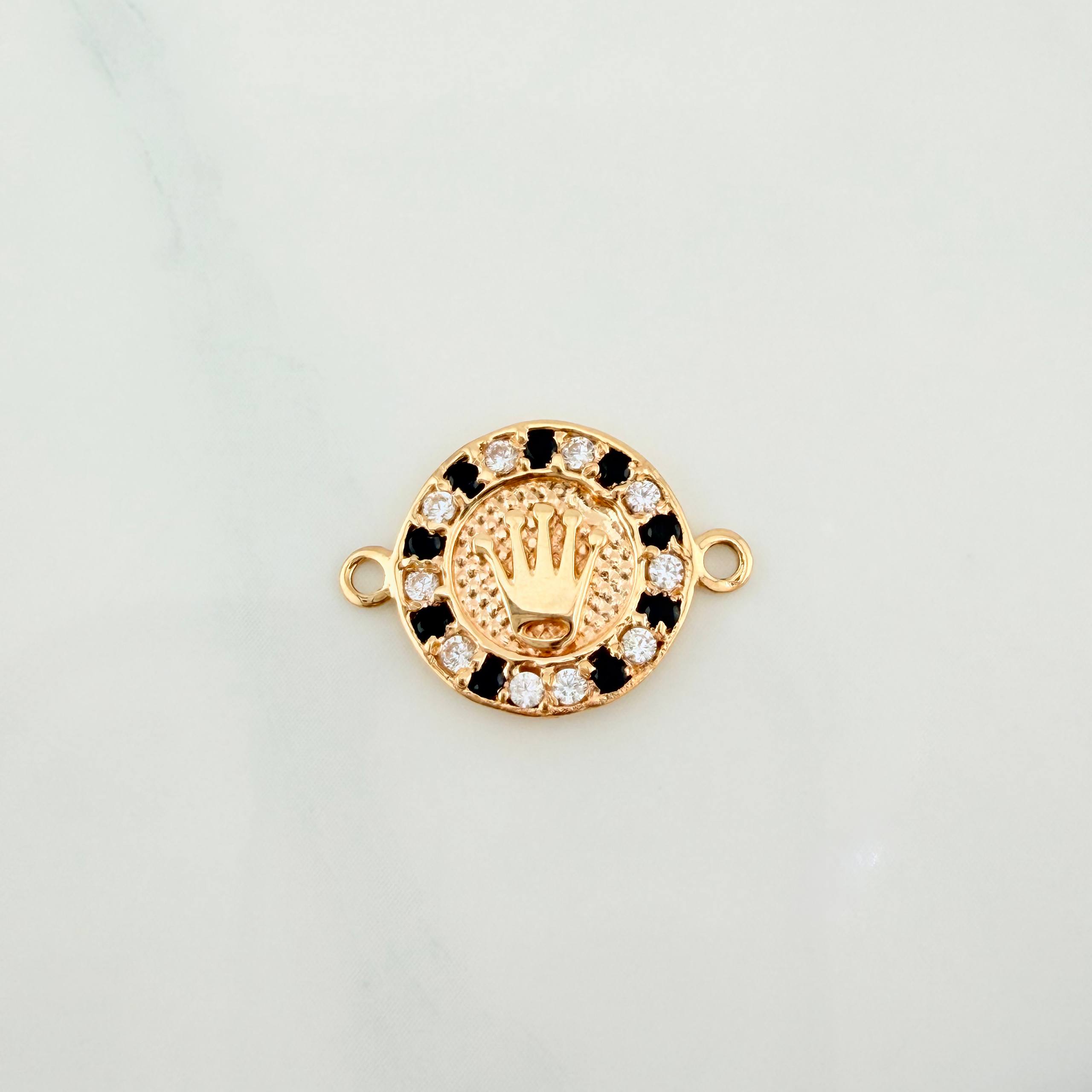 Charm Corona 1.35 g / 3/4 in Yellow Gold 18K