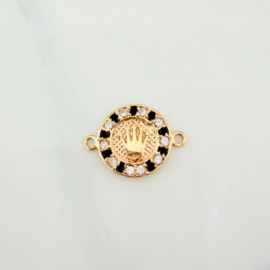 Herraje Corona 1.35 g / 3/4 in Oro Amarillo 18K