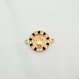 Charm Corona 1.35 g / 3/4 in Yellow Gold 18K