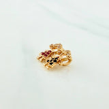 Dije Silueta Niños 1 g / 1/2 in Oro Amarillo 18K