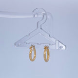 Candongas Jass 1.4gr / 3/4 in / Oro Amarillo 18K &