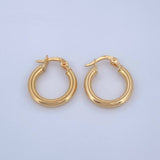 Candongas Jass 1.4gr / 3/4 in / Oro Amarillo 18K &