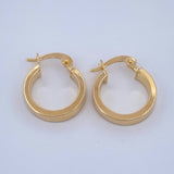 Candongas Diani 1.3gr / 1/2 in / Oro Amarillo 18K &