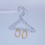 Candongas Kari 0.75gr / 1/2 in / Oro Amarillo 18K &