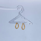 Candongas Ivy 1.05gr / 1/2 in / Oro Amarillo 18K &
