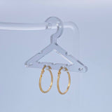 Candongas Clau 1gr / 3/4 in / Oro Amarillo 18K &