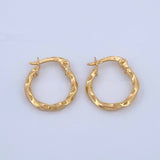 Candongas Kari 0.8gr / 1/2 in / Oro Amarillo 18K &