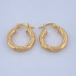 Candongas Ivy 1.6gr / 3/4 in / Oro Amarillo 18K &