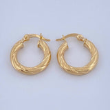 Candongas Ivy 1.6gr / 3/4 in / Oro Amarillo 18K &