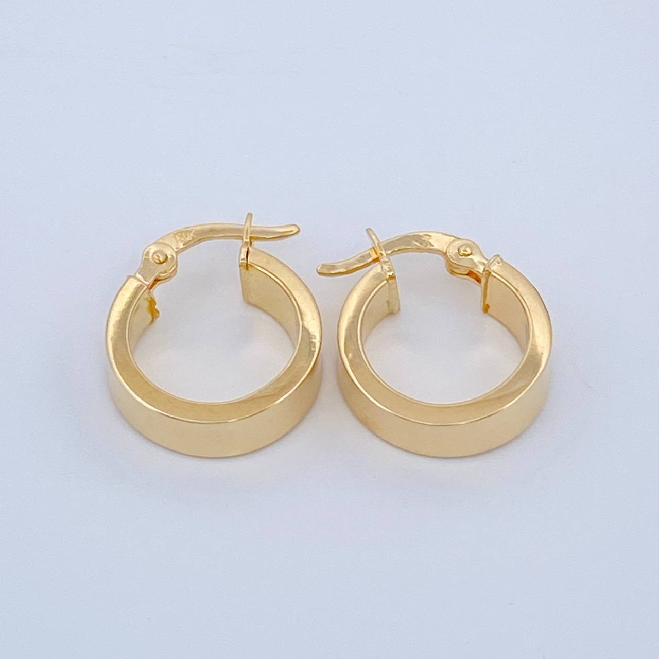 Candongas Diani 1.55gr / 1/2 in / Oro Amarillo 18K &