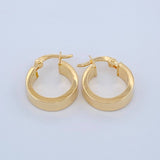 Candongas Diani 1.55gr / 1/2 in / Oro Amarillo 18K &