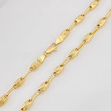 Cadena Rustica Paris 11.55g / 26 in / 3.61mm Oro Amarillo 18K