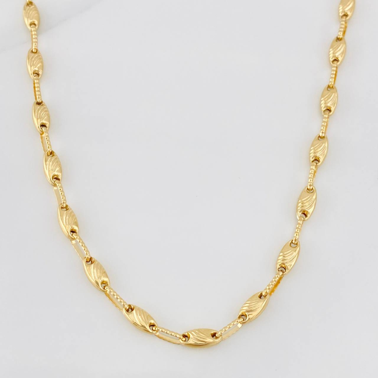 Cadena Rustica Paris 11.55g / 26 in / 3.61mm Oro Amarillo 18K