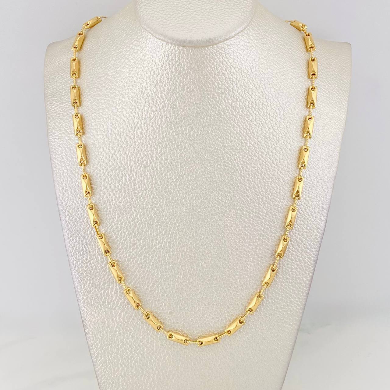 Cadena Rustica 14.7g / 24 in / 3.6mm Oro Amarillo 18K