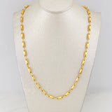 Cadena Rustica 14.7g / 24 in / 3.6mm Oro Amarillo 18K