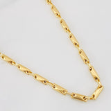 Cadena Rustica 14.7g / 24 in / 3.6mm Oro Amarillo 18K