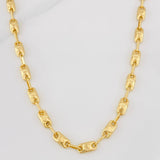 Cadena Rustica Corona 10.85g / 20 in / 4.21mm Oro Amarillo 18K