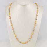 Cadena Rustica Tribal 13.4g / 24 in / 3.7mm Tres Oros 18K